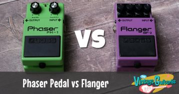 Phaser Pedal vs Flanger – The Difference Explained